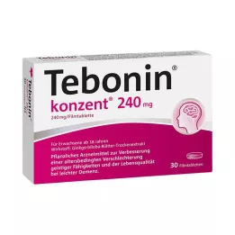TEBONIN konzent 240 mg επικαλυμμένα με λεπτό υμένιο δισκία, 30 τεμ