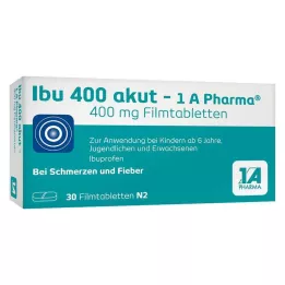 IBU 400 επικαλυμμένα με λεπτό υμένιο δισκία akut-1A Pharma, 30 τεμ