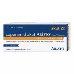 LOPERAMID akut Aristo δισκία 2 mg, 10 τεμ
