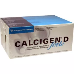 CALCIGEN D forte 1000 mg/880 I.E αναβράζοντα δισκία, 120 τεμ
