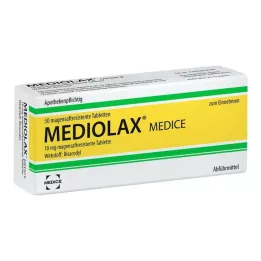 MEDIOLAX Medice γαστροανθεκτικά δισκία, 50 τεμ