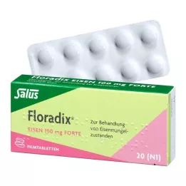 FLORADIX Iron 100 mg forte επικαλυμμένα με λεπτό υμένιο δισκία, 20 τεμ