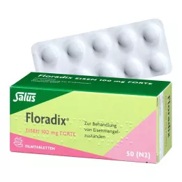 FLORADIX Iron 100 mg forte επικαλυμμένα με λεπτό υμένιο δισκία, 50 τεμ