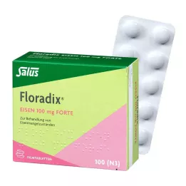 FLORADIX Iron 100 mg forte επικαλυμμένα με λεπτό υμένιο δισκία, 100 τεμ