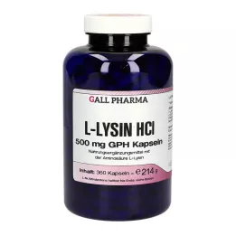 L-LYSIN κάψουλες 500 mg GPH , 360 τεμ