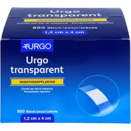 URGO TRANSPARENT Σοβάδες έγχυσης 1,2x4 cm, 850 τεμ