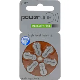Μπαταρίες Hör Powerone 312, 6 τεμ