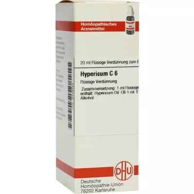 HYPERICUM C 6 Αραίωση, 20 ml