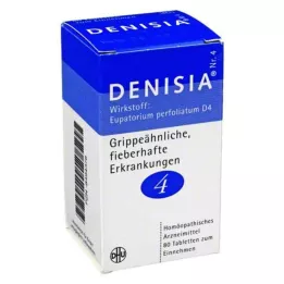 DENISIA 4 δισκία για ασθένειες που μοιάζουν με γρίπη, 80 τεμ