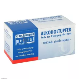ALKOHOLTUPFER 3x6 cm αποστειρωμένο, 100 τεμ