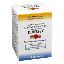 SCHWARZKÜMMELÖL Κάψουλες Immerfit, 120 τεμ