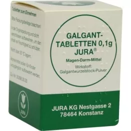 GALGANTTABLETTEN 0,1 g Jura, 100 τεμ