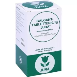 GALGANTTABLETTEN 0,1 g Jura, 600 τεμάχια