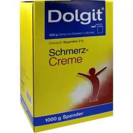 DOLGIT Δοχείο κρέμας πόνου, 1000 γρ