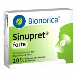 SINUPRET επικαλυμμένα δισκία forte, 20 τεμ