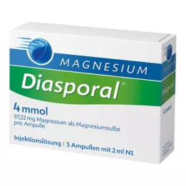 MAGNESIUM DIASPORAL 4 mmol αμπούλες, 5Χ2 ml