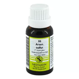 ARSENICUM SULFURICUM F Complex No.86 Αραίωμα, 20 ml