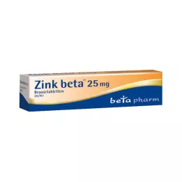 ZINK BETA 25 αναβράζοντα δισκία, 20 τεμ