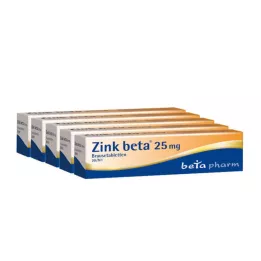 ZINK BETA 25 αναβράζοντα δισκία, 100 τεμ