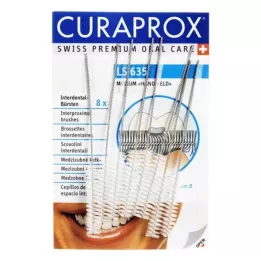 CURAPROX LS 635 Μεσοδόντιο βουρτσάκι μεσαίο, 8 τεμ