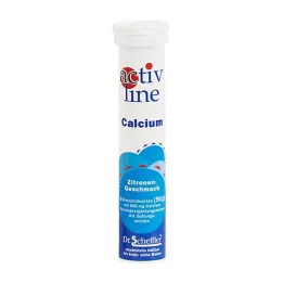 Αναβράζοντα Δισκία Activline Calcium Lemon, 20 τεμ