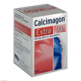 CALCIMAGON Extra D3 μασώμενα δισκία, 90 τεμ
