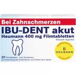 IBU-DENT οξεία επικαλυμμένα με λεπτό υμένιο δισκία Heumann 400 mg, 20 τεμ