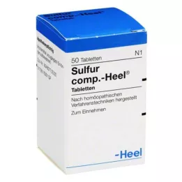 SULFUR COMP.Ταμπλέτες φτέρνας, 50 τεμ