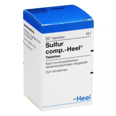 SULFUR COMP.Ταμπλέτες φτέρνας, 50 τεμ