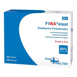 FIXIERBINDE λάστιχο 6 cmx4 m χαλαρό, 1Χ20 τεμ