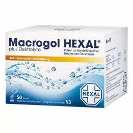 MACROGOL HEXAL συν ηλεκτρολύτες Plv.z.H.e.L.z.E., 50 τεμ