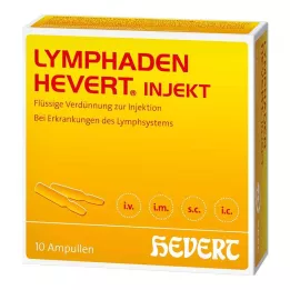 LYMPHADEN HEVERT φύσιγγες για ένεση, 10 τεμ