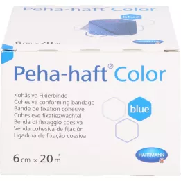 PEHA-HAFT Χρώμα Fixierb.free latex 6 cmx20 m μπλε, 1 τεμ