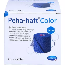 PEHA-HAFT Χρώμα Fixierb.free latex 8 cmx20 m μπλε, 1 τεμ