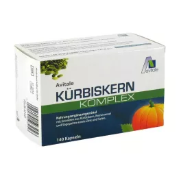 KÜRBISKERN KOMPLEX κάψουλες, 140 st