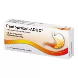 PANTOPRAZOL ADGC 20 mg γαστροανθεκτικά δισκία, 14 τεμ