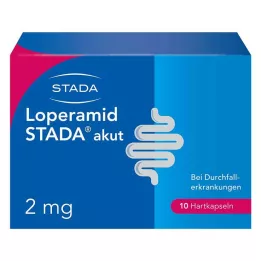 LOPERAMID STADA οξείες σκληρές κάψουλες 2 mg, 10 τεμ