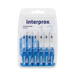 INTERPROX κωνικό μπλε μεσοδόντιο βουρτσάκι Blis, 6 τεμ
