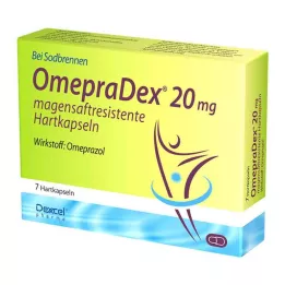 OMEPRADEX 20 mg γαστροανθεκτικές σκληρές κάψουλες, 7 τεμ