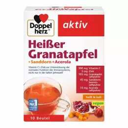 DOPPELHERZ ζεστό ρόδι+ιπποφαές+ασερόλα, 10 τεμ
