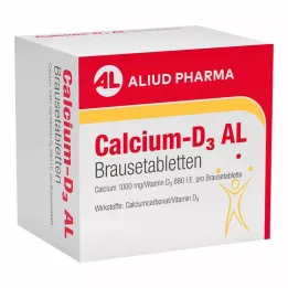 CALCIUM-D3 AL Αναβράζοντα δισκία, 50 τεμ