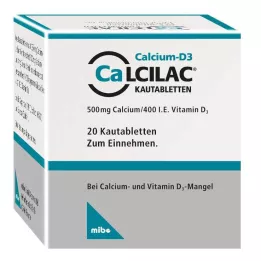 CALCILAC Μασώμενα δισκία, 20 τεμ