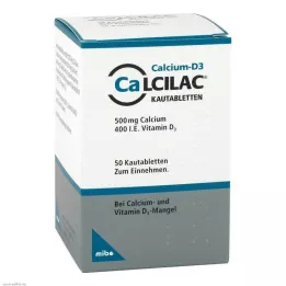 CALCILAC Μασώμενα δισκία, 50 τεμ