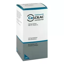CALCILAC Μασώμενα δισκία, 180 τεμ