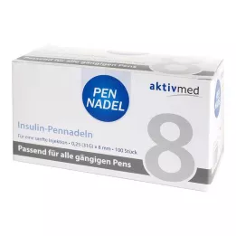 PEN-NADELN Universal 8 κάνουλες 0,26x8 mm, 100 τεμ
