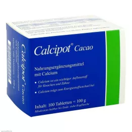 CALCIPOT Μασώμενα δισκία κακάο, 100 τεμ