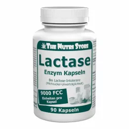 LACTASE 9.000 κάψουλες ενζύμου FCC , 90 τεμάχια