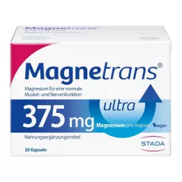 MAGNETRANS Κάψουλες ultra 375 mg, 50 τεμ