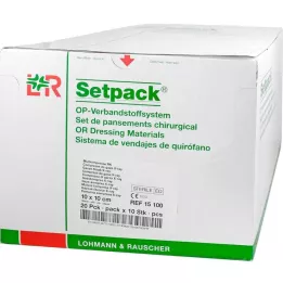MULLKOMPRESSEN 10x10 cm αποστειρωμένο 12 φορές RK, 20X10 τμχ