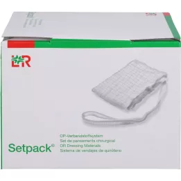 BAUCHTUCH lite 8x90 cm 4 στρώσεων αποστειρωμένο λευκό RK, 26X2 τεμ
